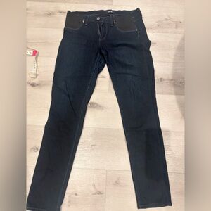 PAIGE Women's Midnight Blue Skinny Jeans